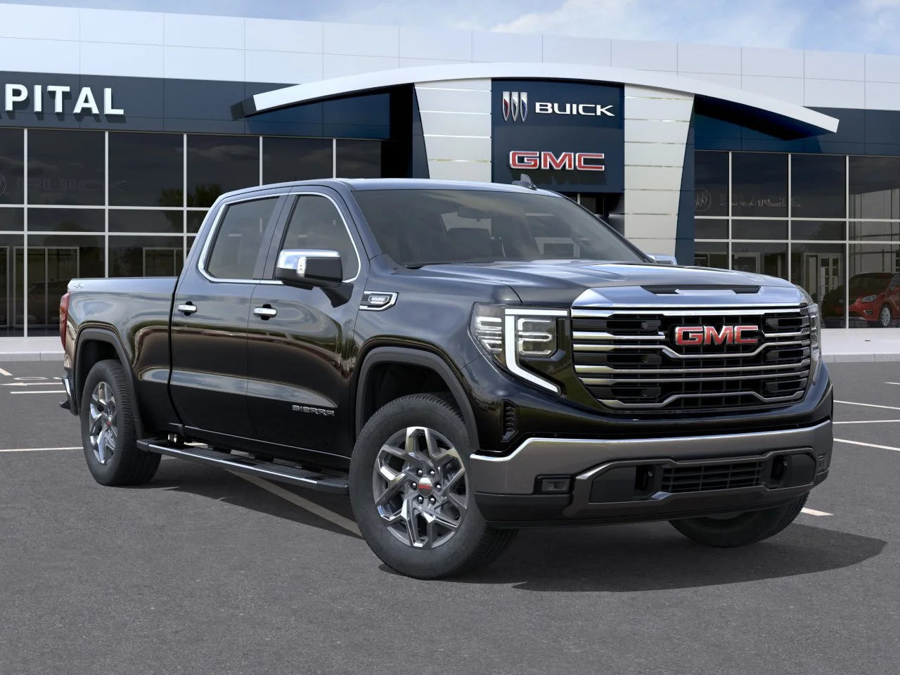 New 2026 ONYX BLACK GMC SLT image 7