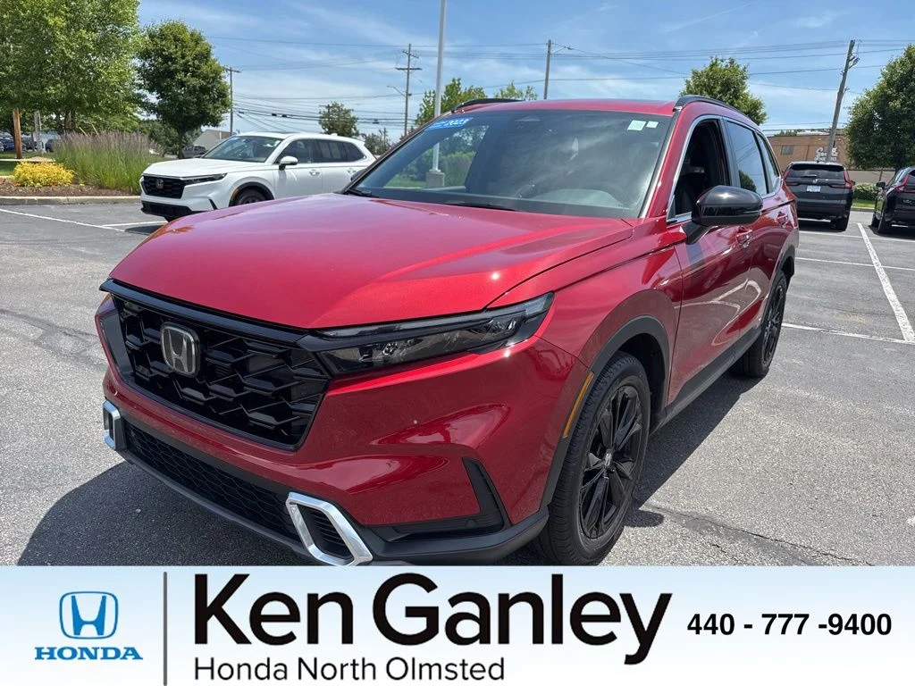 Certified Used 2023 Radiant Red Metallic Honda HYBRID AWD SP TRG image 1