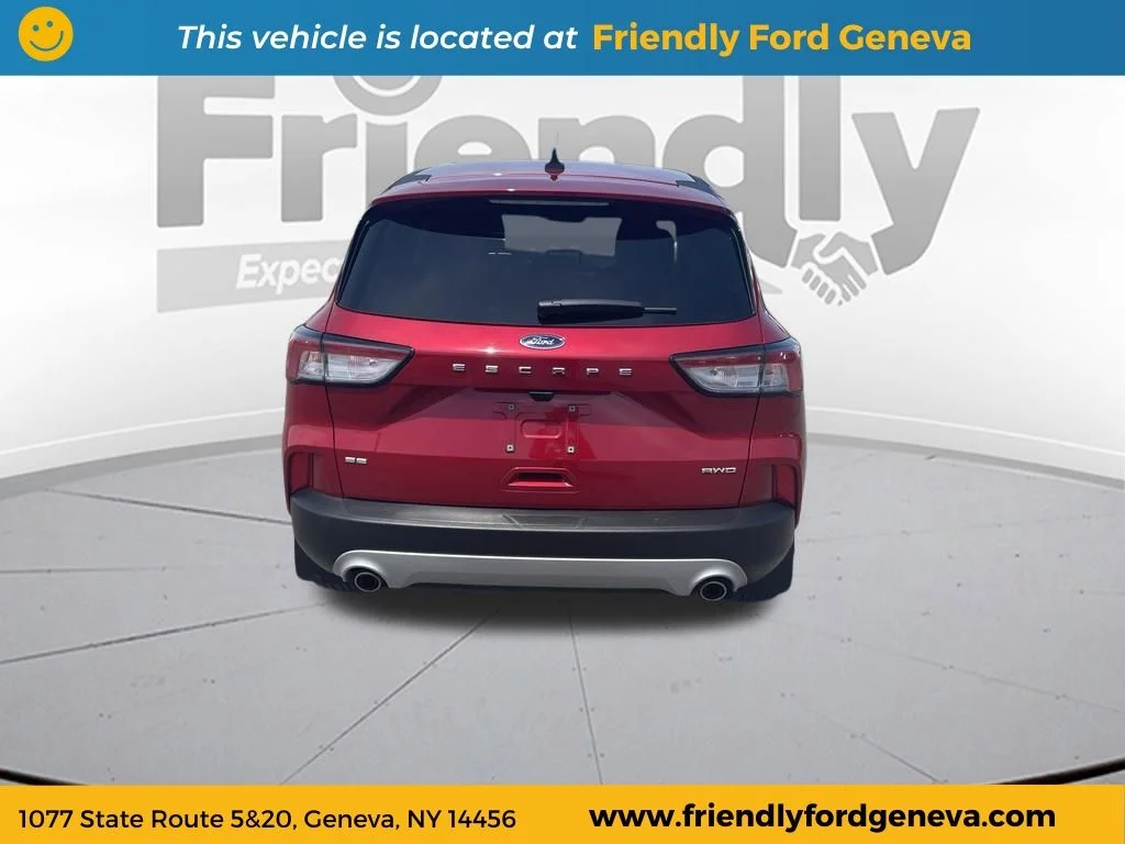 Used 2020 Red Ford SE image 6