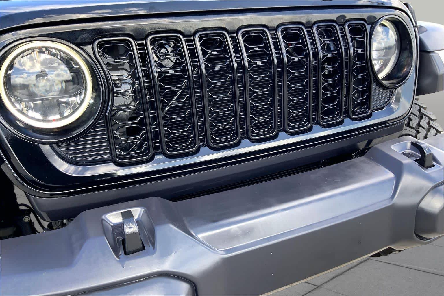 Used 2024 Black Clearcoat Jeep Willys image 29