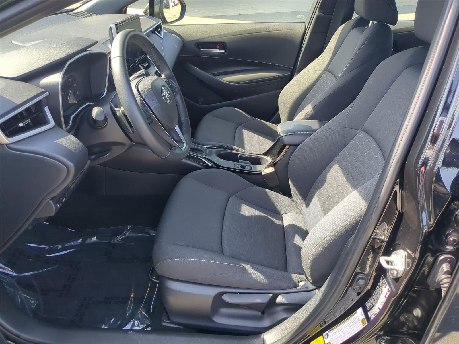 Used 2025 Midnight Black Metallic Toyota SE image 14