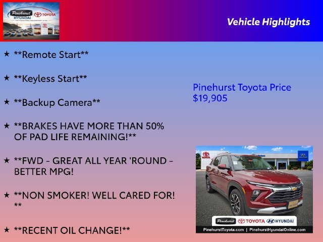 Used 2025 Red Chevrolet LT image 29