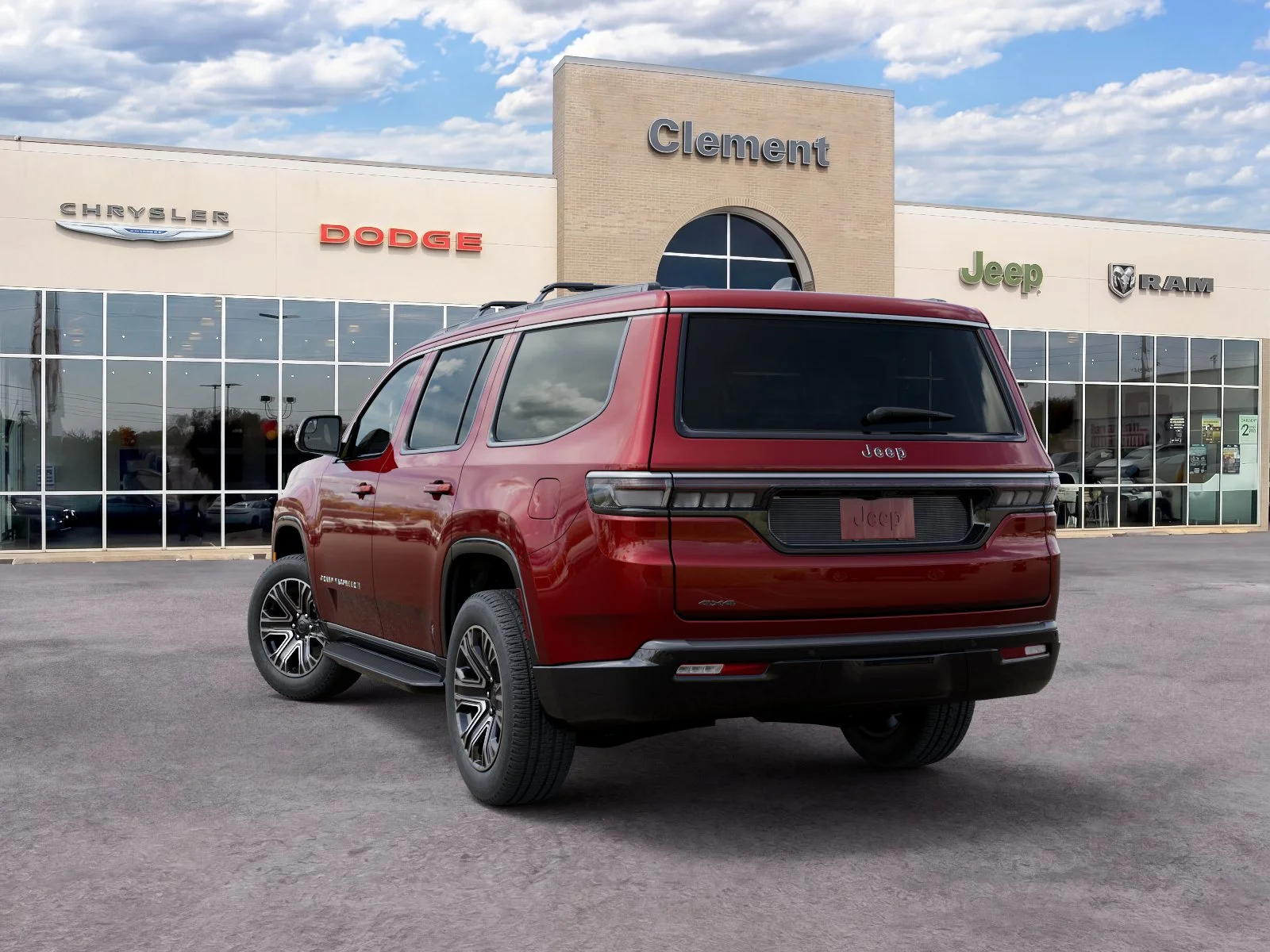 New 2026 Velvet Red Pearl-Coat Exterior Paint Jeep  image 32