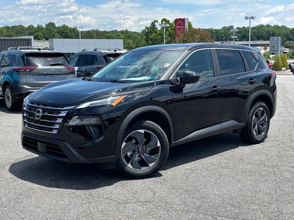 Used 2025 Black Nissan SV image 2