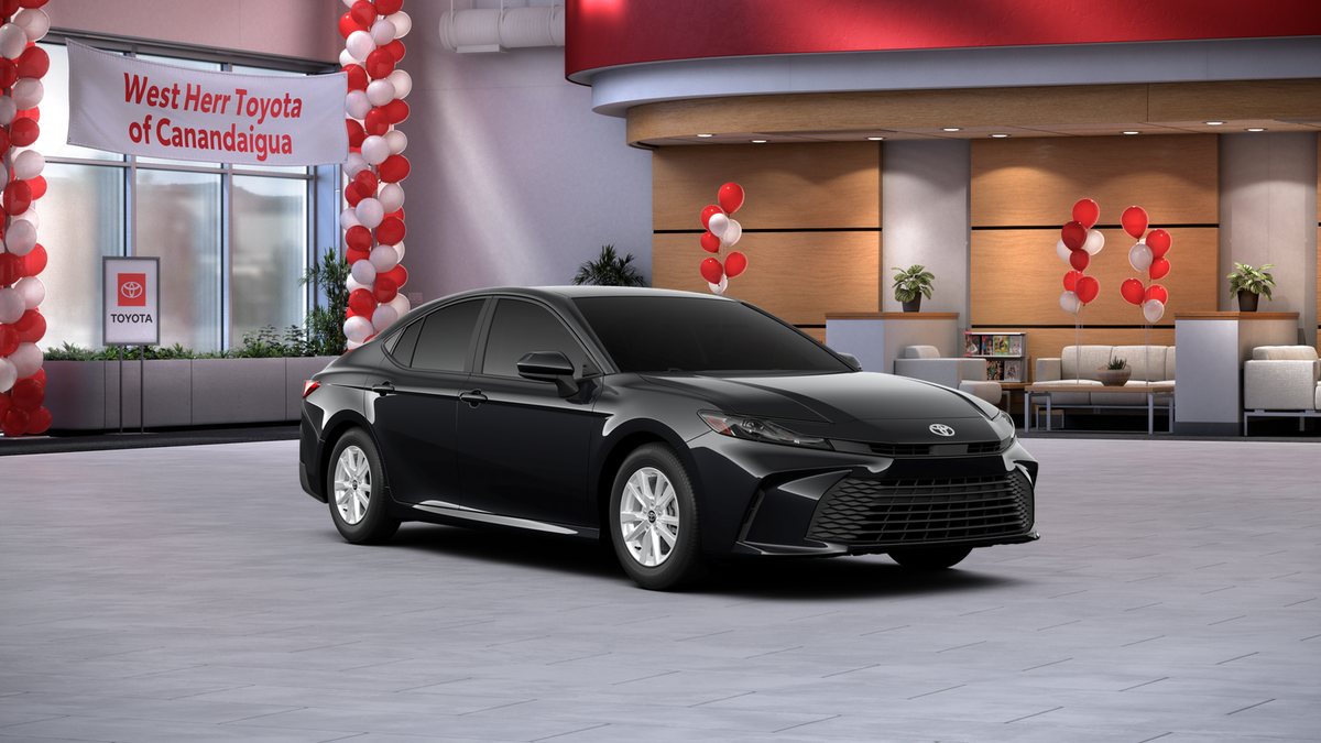 New 2026 Midnight Black Metallic Toyota LE image 23