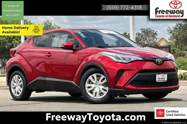 Certified Used 2020 SUPERSONIC RED Toyota  image 1