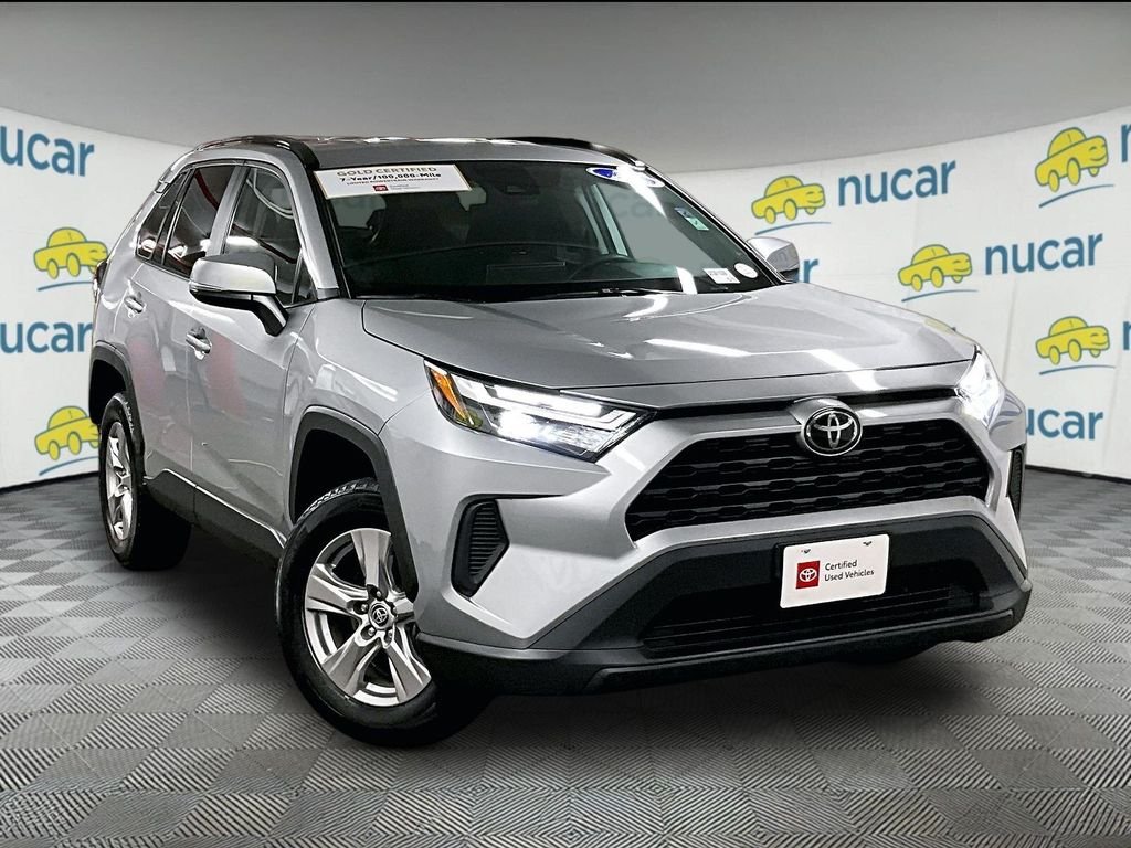 Certified Used 2025 Silver Toyota XLE image 1