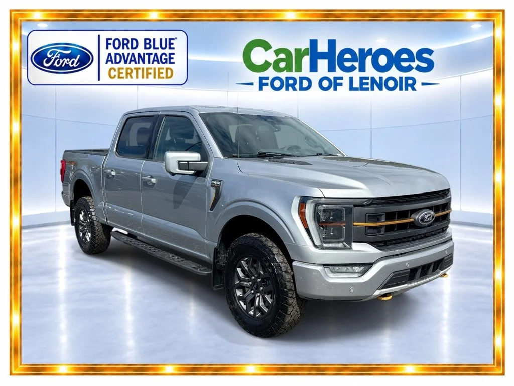 Certified Used 2023 Iconic Silver Metallic Ford Tremor image 1