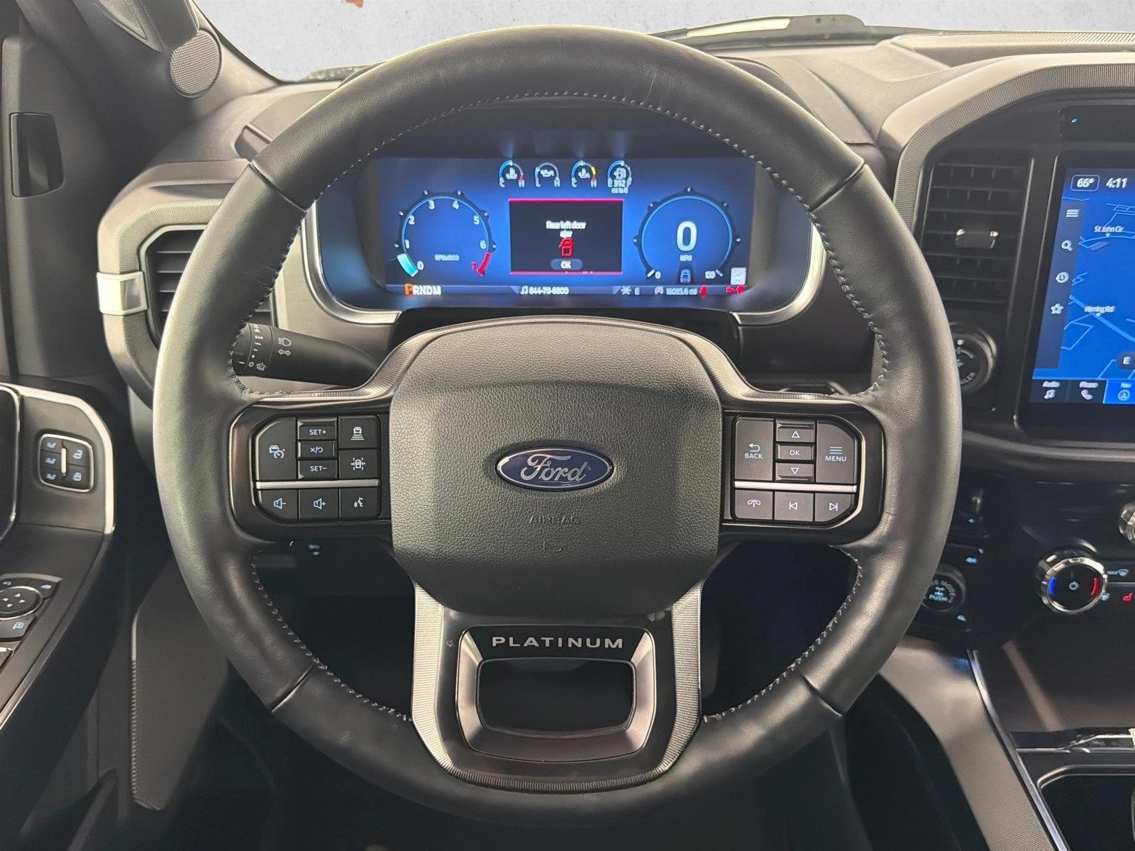 Used 2025 Star White Metallic Tri-Coat Ford Platinum image 24