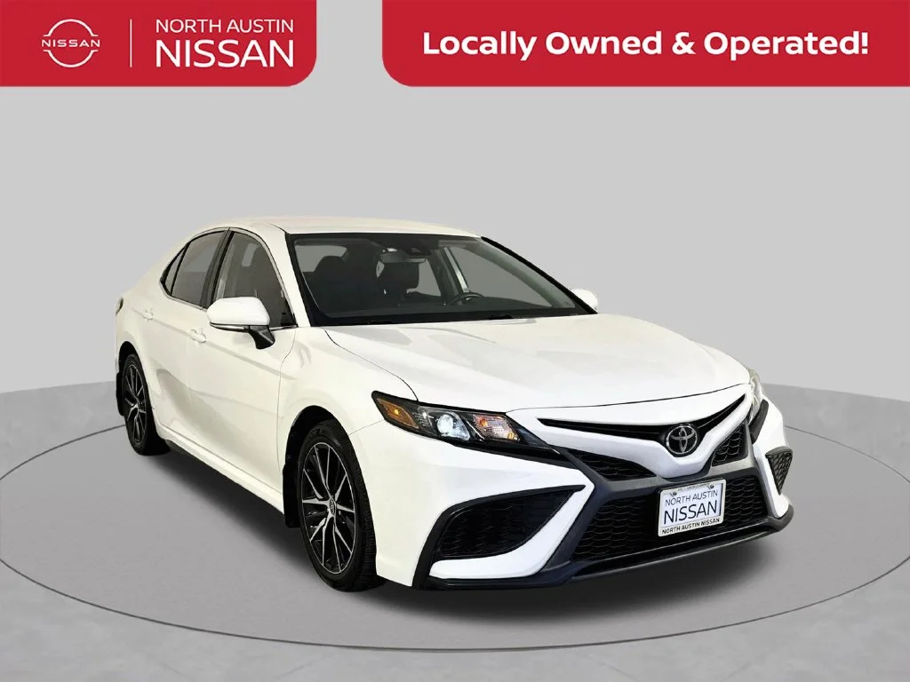 Used 2023 White Toyota SE image 1