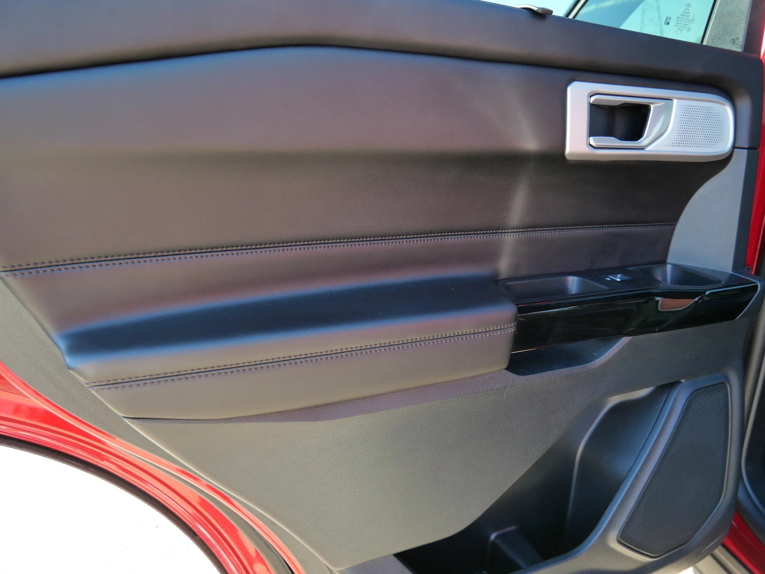 Certified Used 2023 Rapid Red Metallic Tinted Clearcoat Ford Platinum image 14