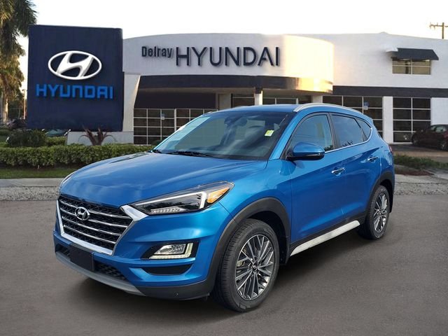 Certified Used 2020 Blue Hyundai Limited image 3
