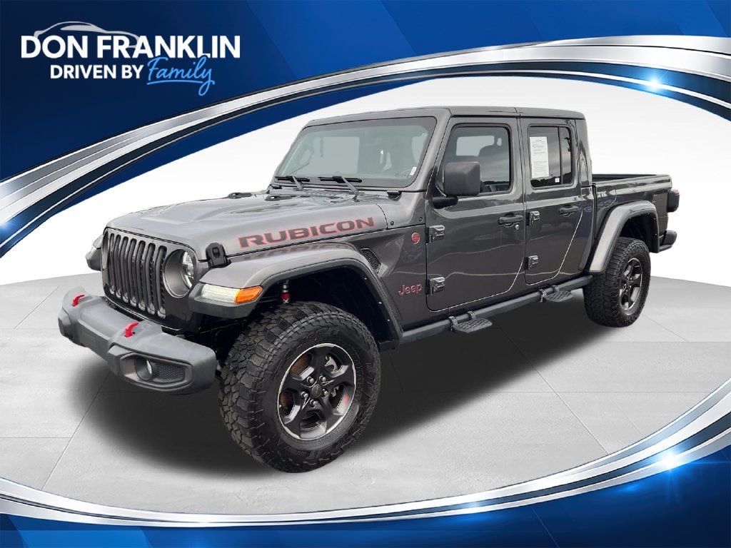 Used 2022 Gray Jeep Rubicon image 1