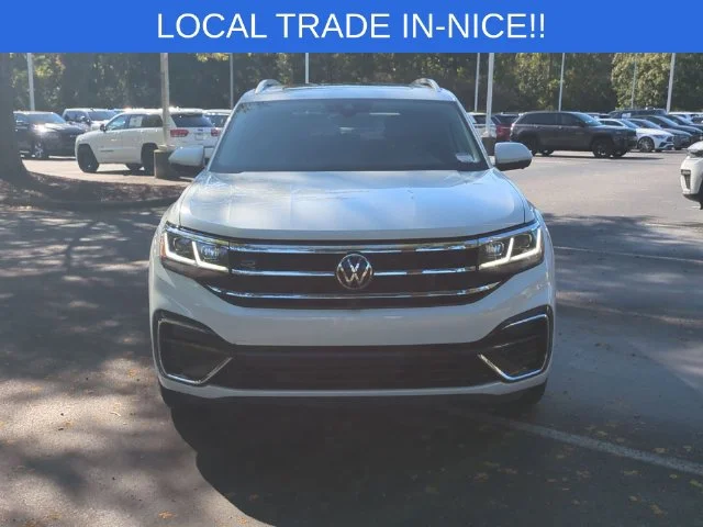 Used 2023 White Volkswagen 3.6L V6 SEL Premium R-Line image 8