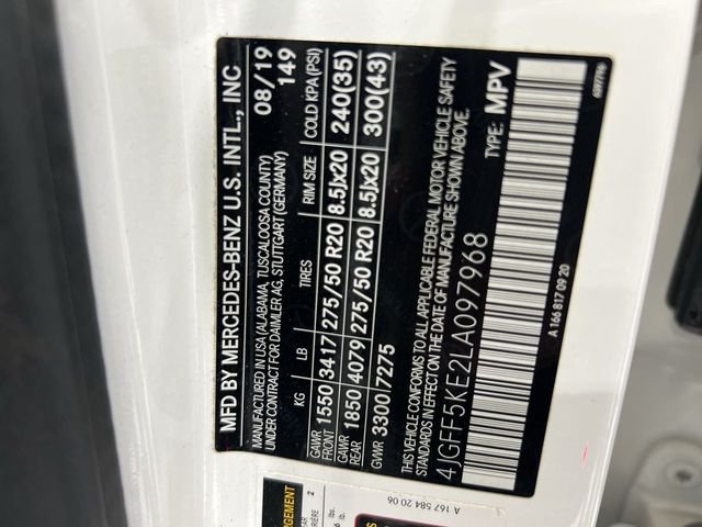 Used 2020 White Mercedes-Benz GLS 450 image 30
