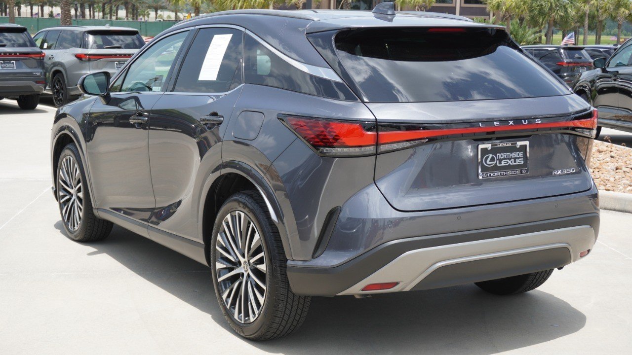 Certified Used 2025 SONIC CHROME Lexus RX 350 Premium Plus image 8