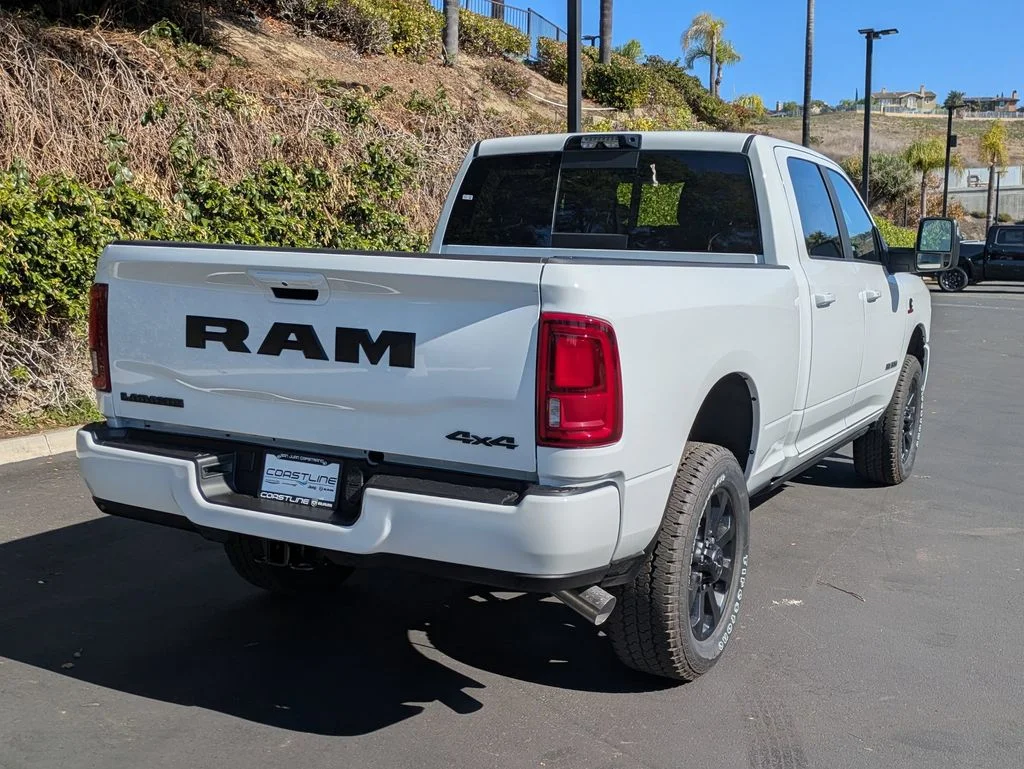 New 2026 Bright White Clear-Coat Exterior Paint RAM Laramie image 4