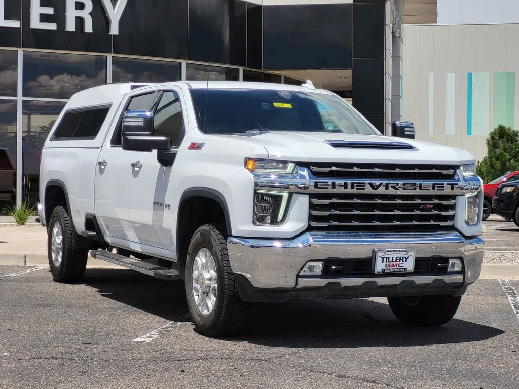 Used 2021 SUMMIT WHITE Chevrolet LTZ image 2