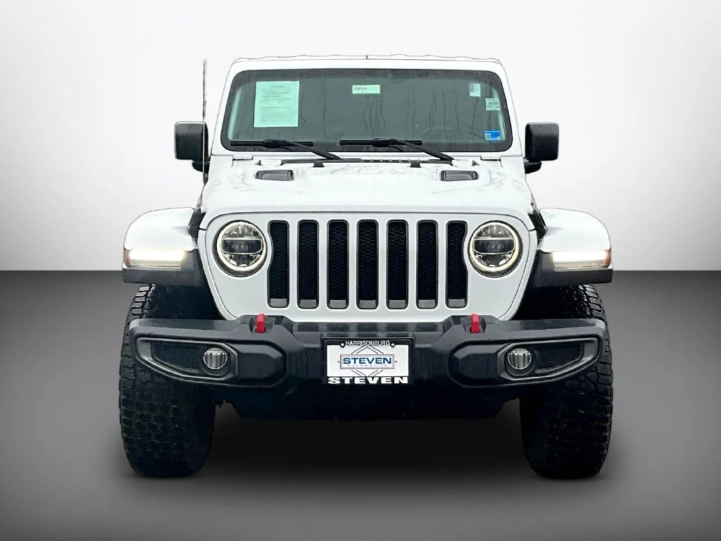Used 2019 Bright White Clearcoat Jeep Unlimited Rubicon image 2
