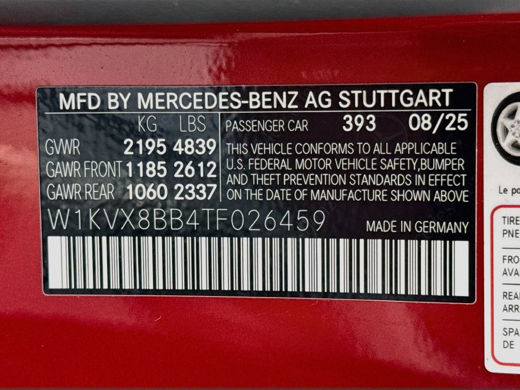 Certified Used 2026 Garnet Red Metallic Mercedes-Benz Maybach SL 680 image 31