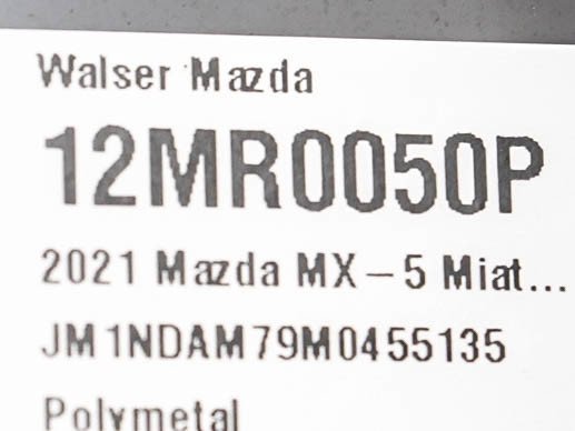 Used 2021 Polymetal Gray Mazda Grand Touring image 19