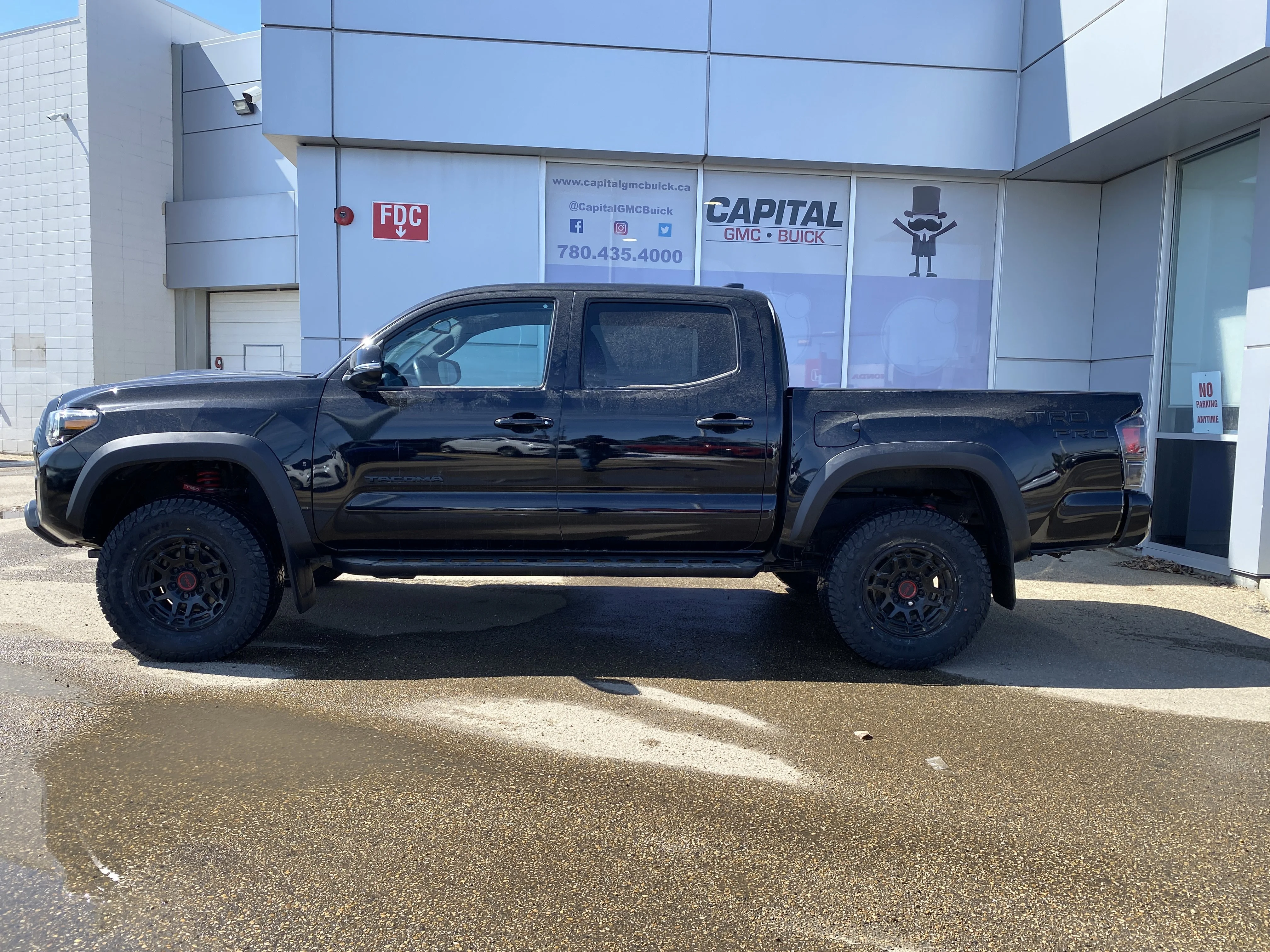 Certified Used 2023 Black Toyota TRD PRO * LEATHER * SUNROOF * NAVIGATION * image 2