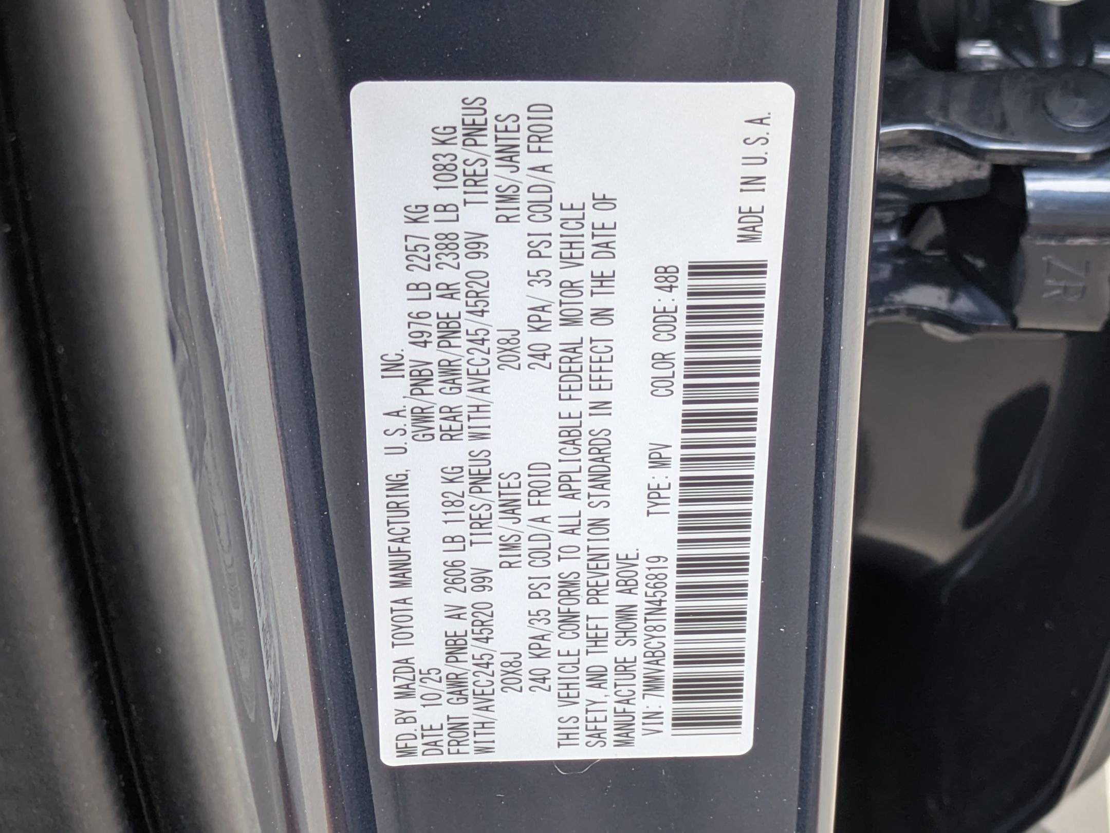 New 2026 Ingot Blue Metallic Mazda 2.5 Turbo AWD image 24