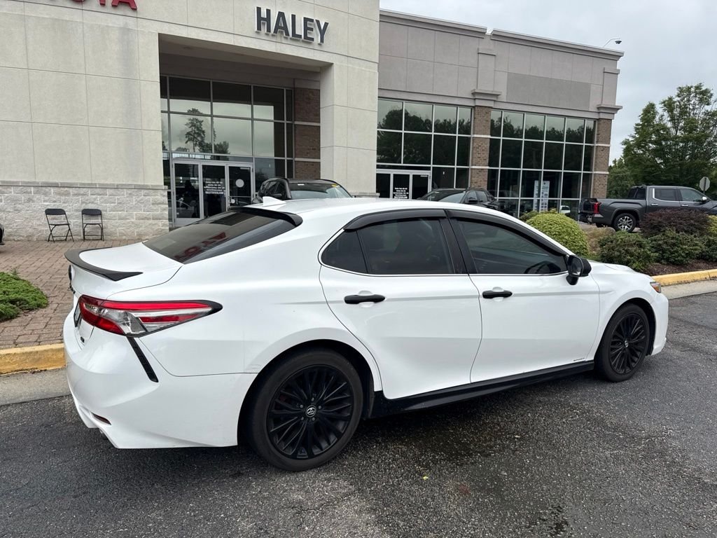 Used 2019 White Toyota SE image 2
