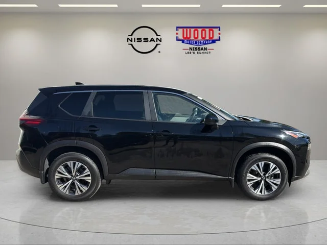 Used 2023 Super Black Nissan SV image 2