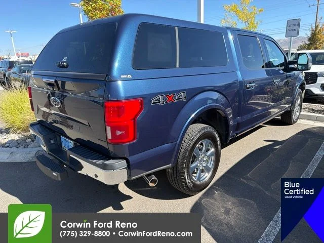 Used 2018 Blue Ford Lariat image 10
