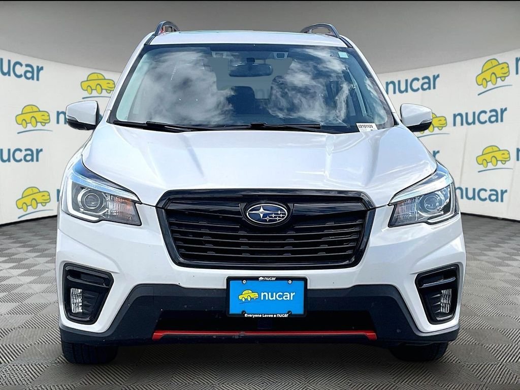 Used 2020 Crystal White Pearl Subaru Sport image 2