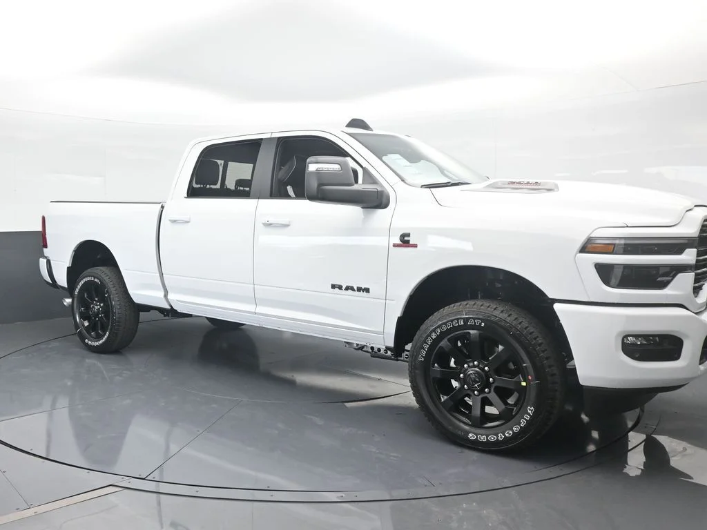 New 2026 Bright White Clear-Coat Exterior Paint RAM Laramie image 8