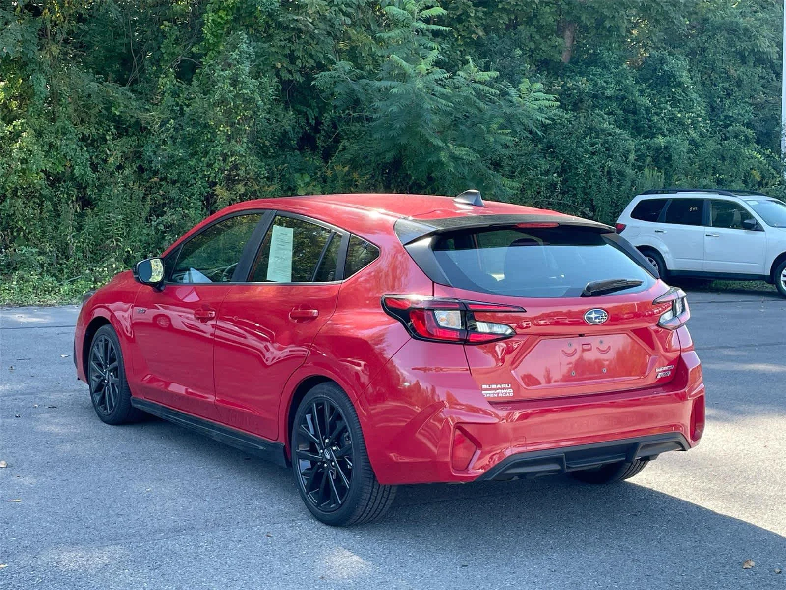 Certified Used 2024 Pure Red Subaru RS image 3