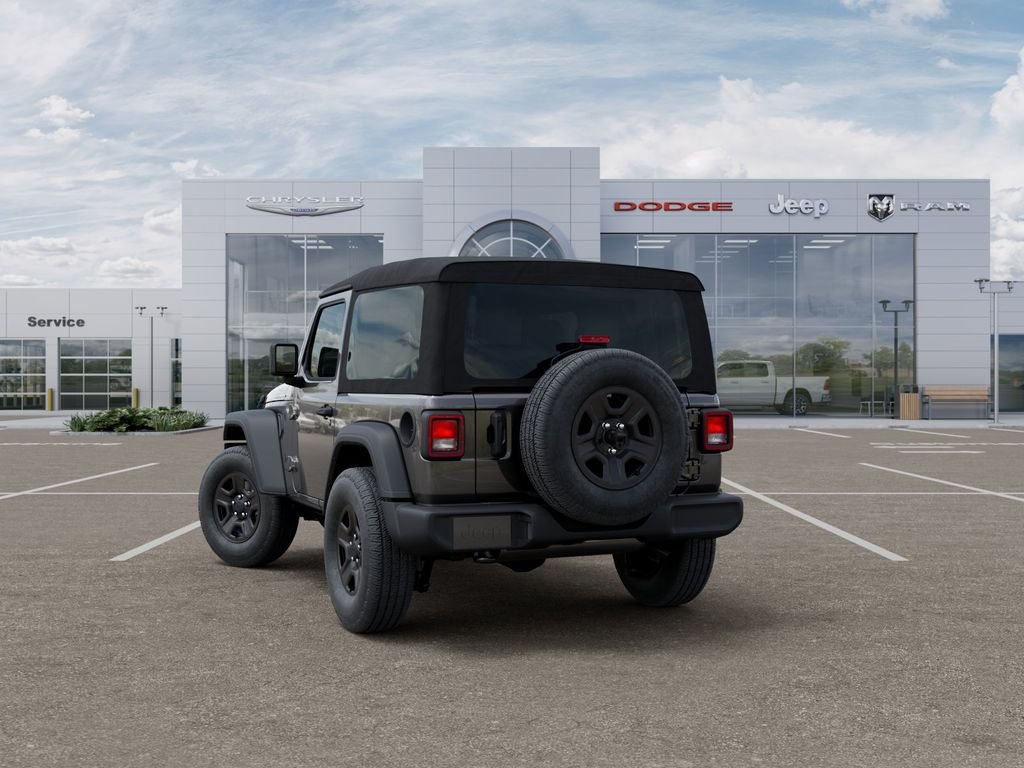 New 2026 Granite Crystal Metallic Clearcoat Jeep Sport image 3