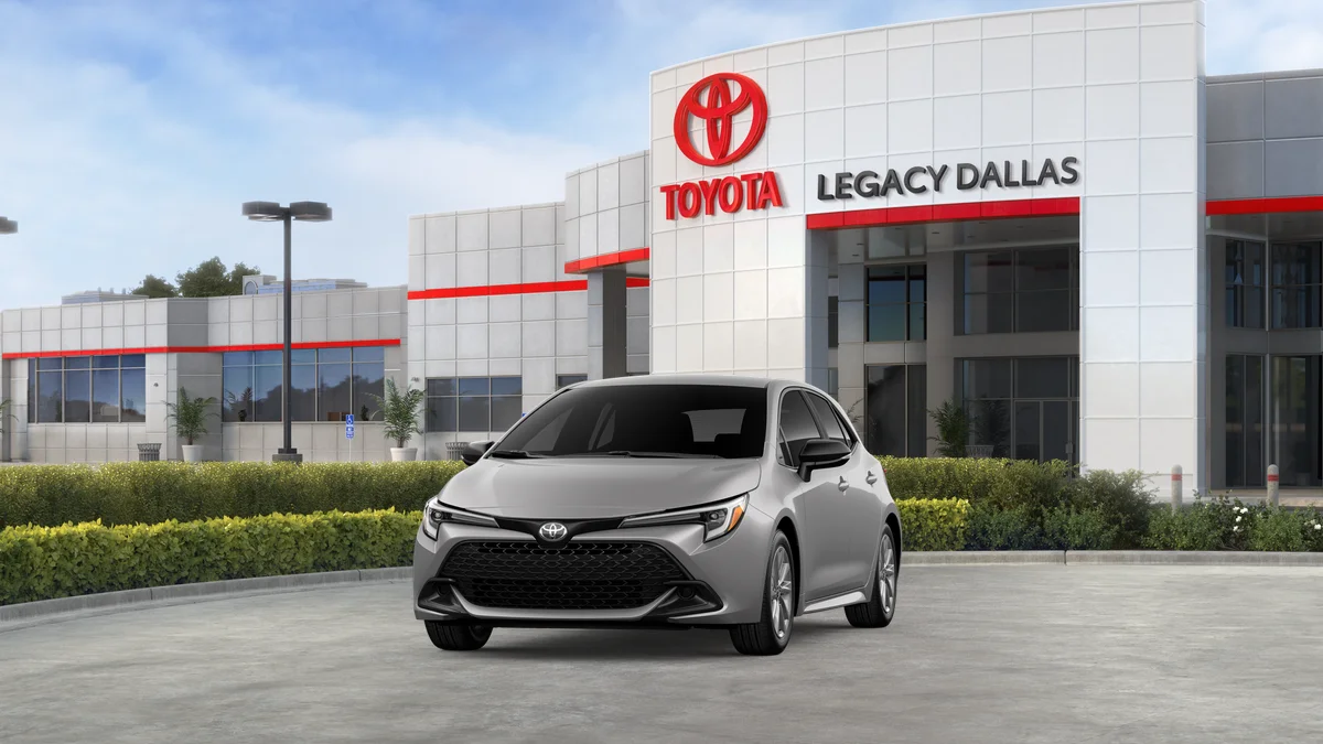 New 2027 Classic Silver Metallic Toyota SE image 46