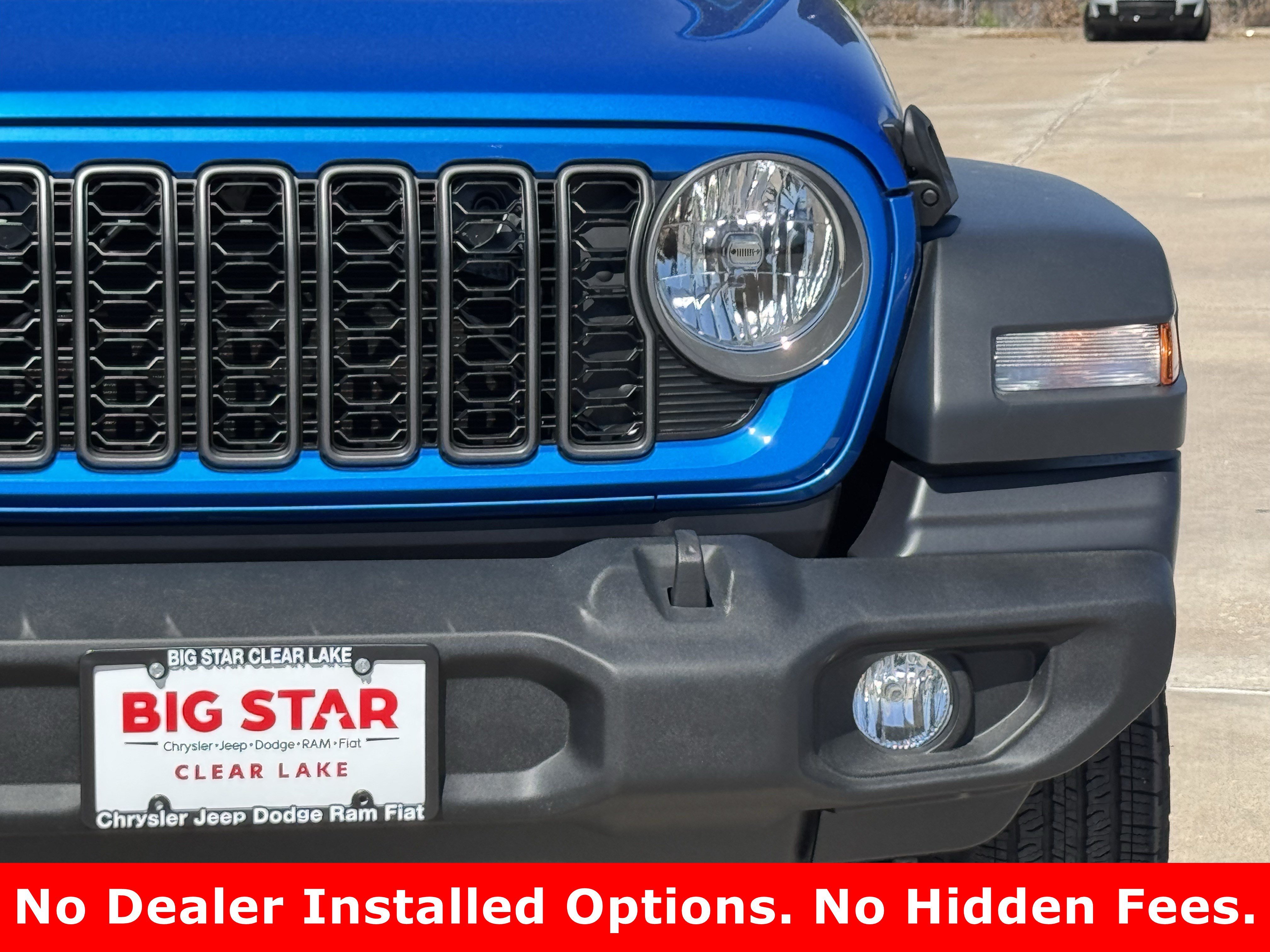 New 2026 Hydro Blue Pearl-Coat Exterior Paint Jeep Sport image 4