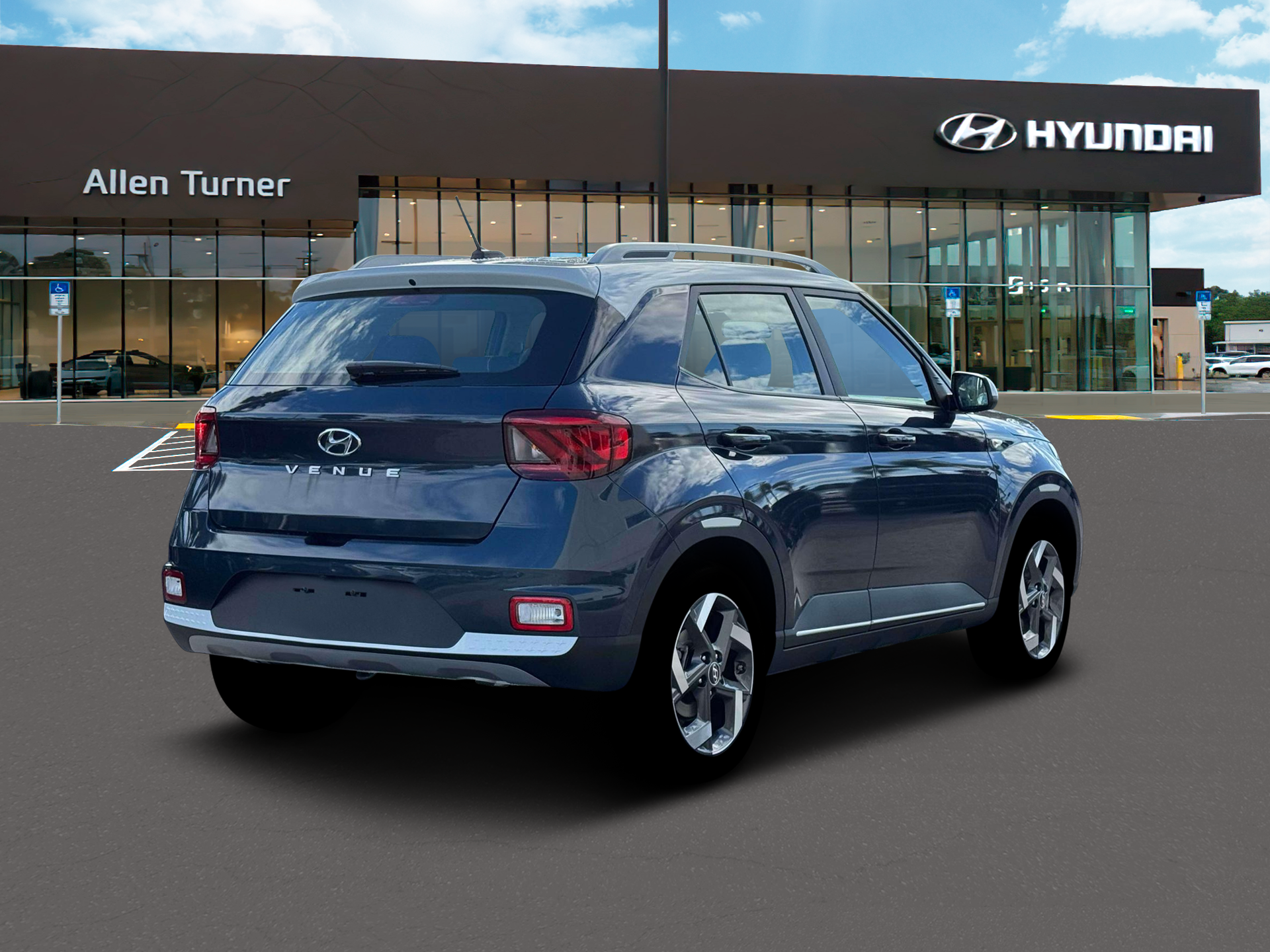New 2026 Denim w/White Roof Hyundai SEL w/Two-Tone Roof image 7