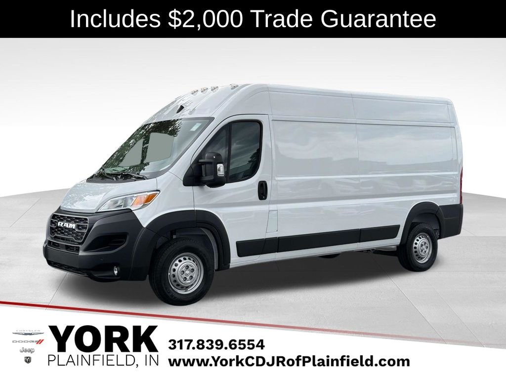 New 2026 Bright White Clear-Coat Exterior Paint RAM High Roof image 1