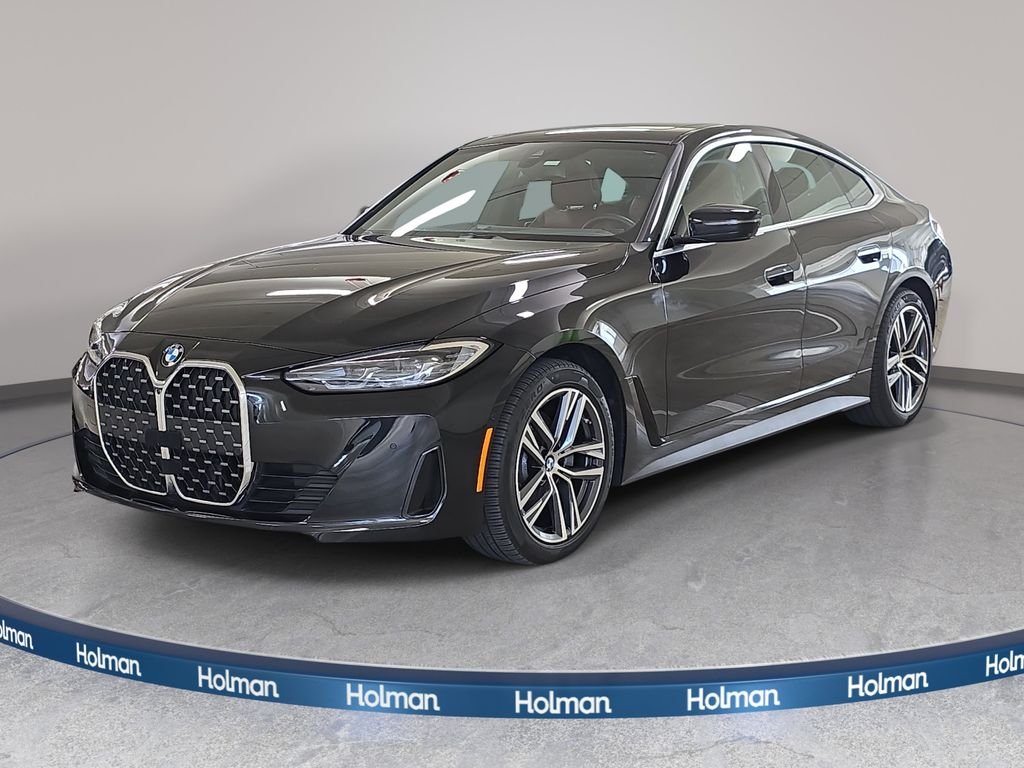 Certified Used 2024 Black Sapphire Metallic BMW 430i Gran Coupe image 1