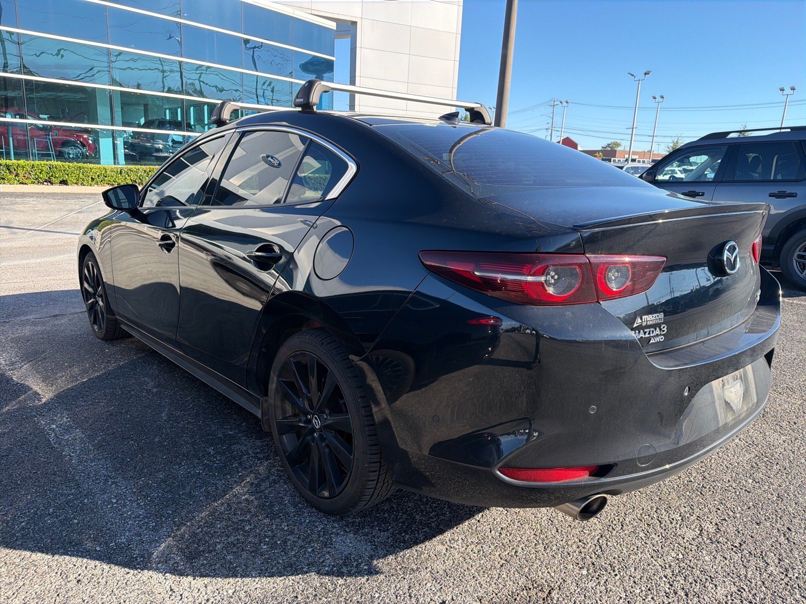 Used 2021 Jet Black Mica Mazda Premium Plus image 4