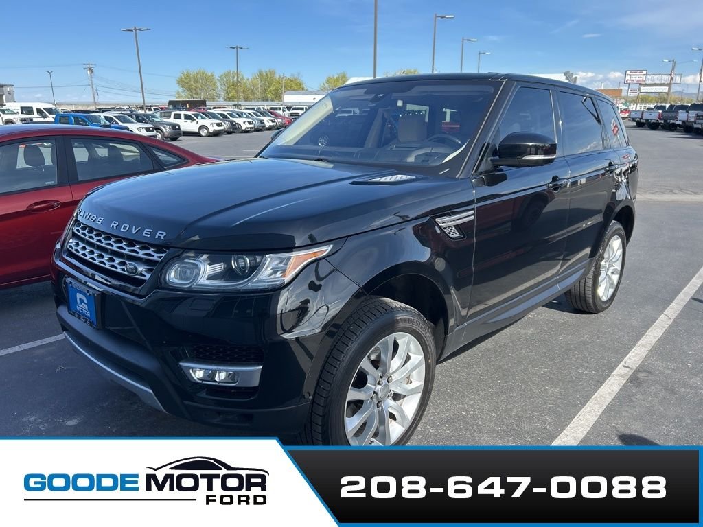 Used 2016 Land Rover Range Rover Sport HSE with VIN SALWR2VF3GA639933 for sale in Burley, ID
