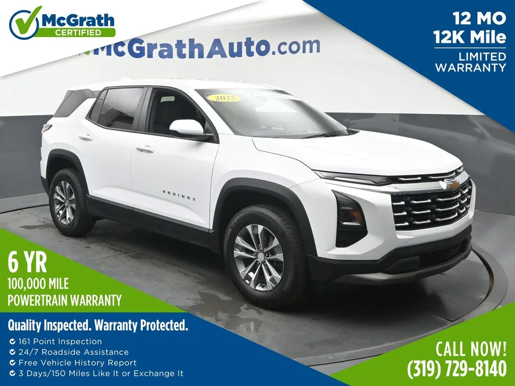 Used 2025 White Chevrolet LT image 1