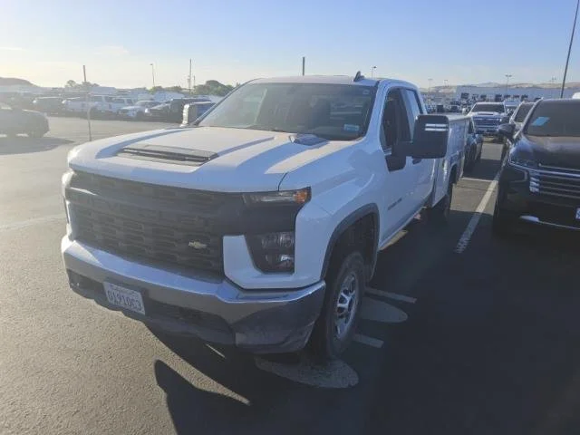 Used 2020 SUMMIT WHITE Chevrolet Work Truck image 1