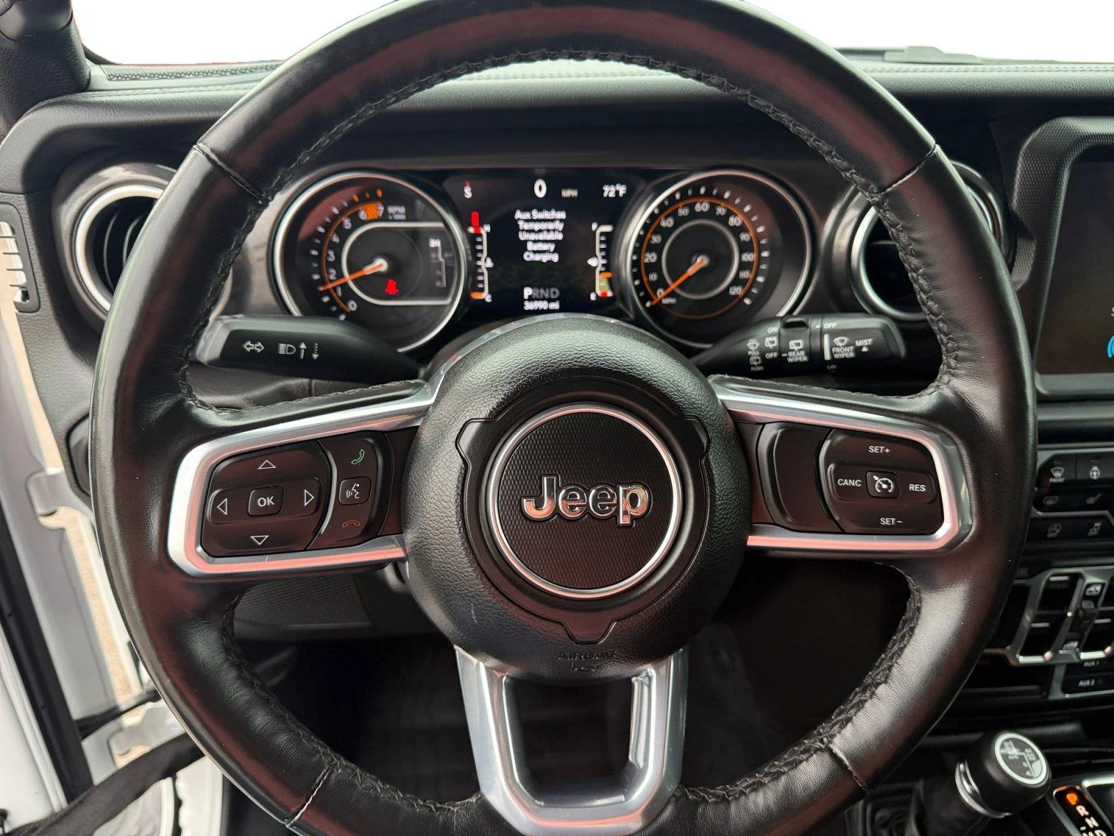 Used 2022 Bright White Clearcoat Jeep Unlimited Sahara Altitude image 14