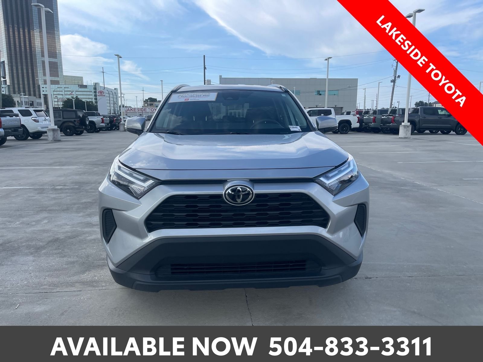 Certified Used 2025 Silver Toyota XLE image 9