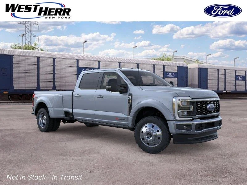 New 2026 Glacier Gray Metallic Tri-Coat Ford Lariat image 1