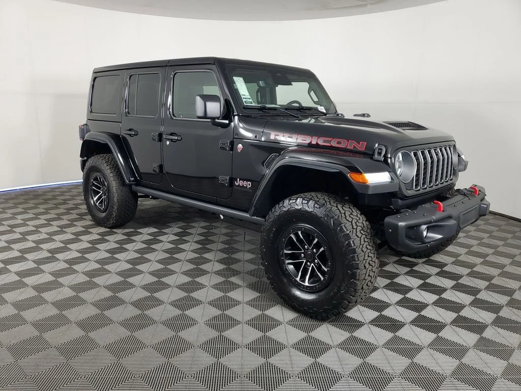 New 2026 Black Clear-Coat Exterior Paint Jeep Rubicon X image 2