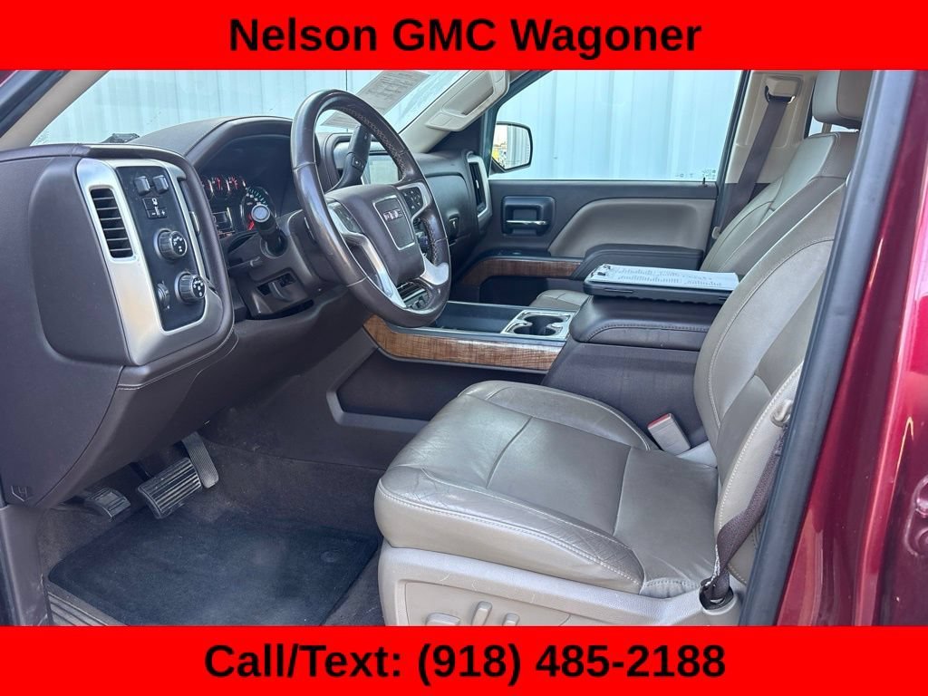 Used 2017 CRIMSON RED TINTCOAT GMC SLT image 7