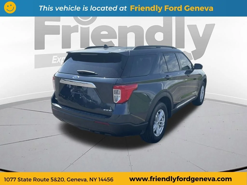 Used 2023 Stone Blue Metallic Ford XLT image 42