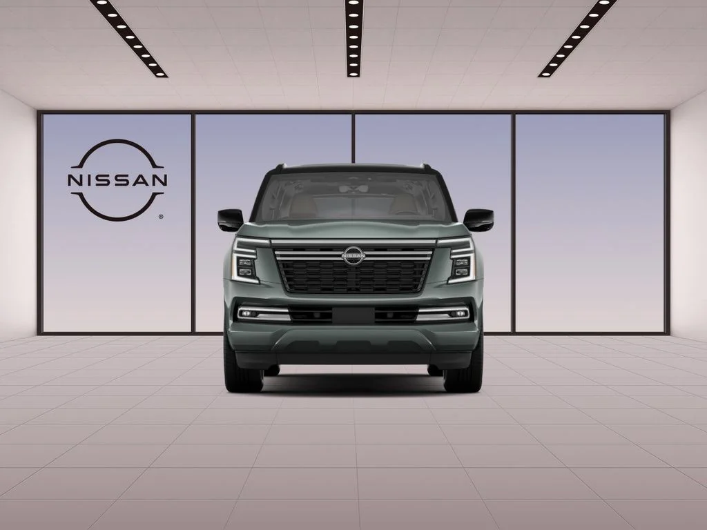 New 2026 Alpine Metallic / Super Black Two-tone Nissan Platinum Reserve image 2